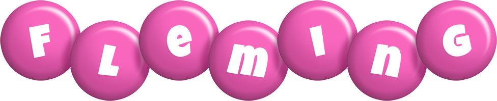 Fleming candy-pink logo