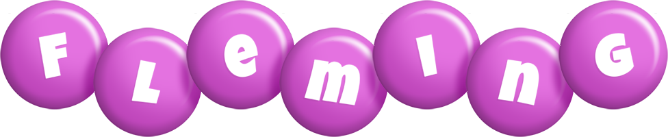 Fleming candy-purple logo