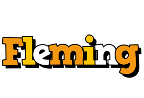 Fleming cartoon logo