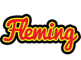 Fleming fireman logo