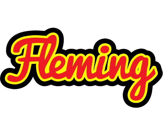 Fleming fireman logo