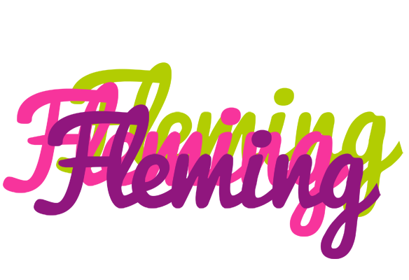 Fleming flowers logo