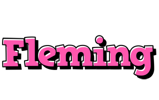 Fleming girlish logo