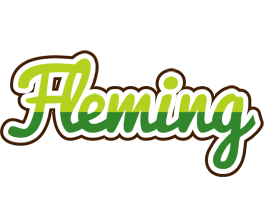 Fleming golfing logo