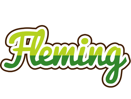 Fleming golfing logo