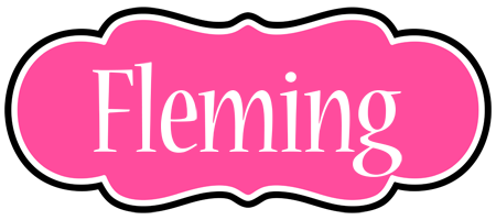 Fleming invitation logo