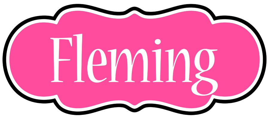 Fleming invitation logo