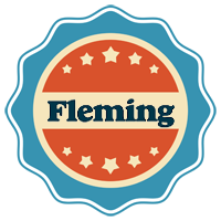 Fleming labels logo