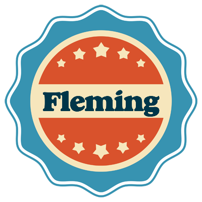 Fleming labels logo