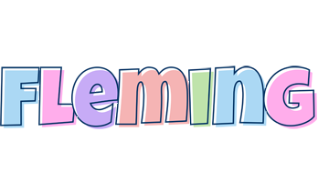 Fleming pastel logo