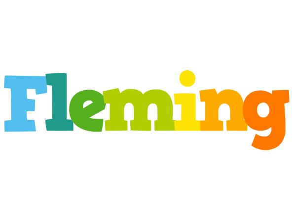 Fleming rainbows logo