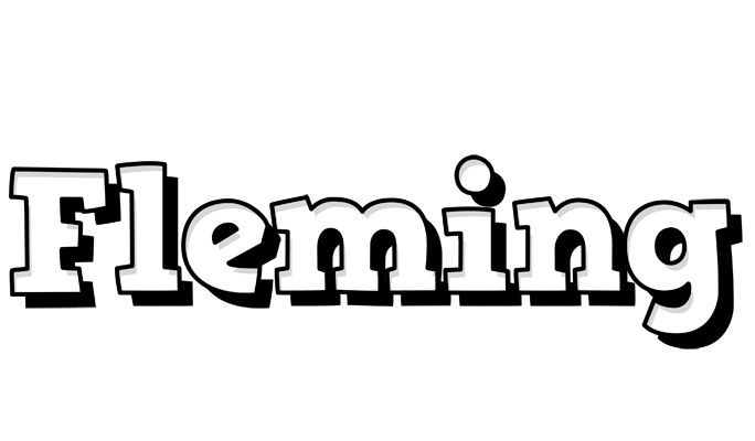 Fleming snowing logo