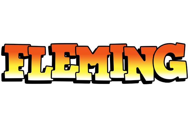 Fleming sunset logo