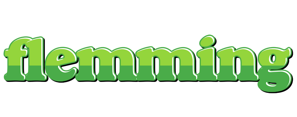 Flemming apple logo