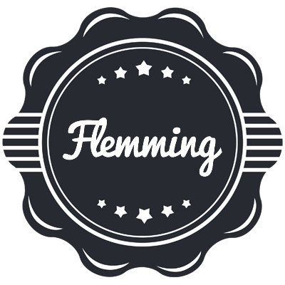 Flemming badge logo