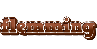 Flemming brownie logo