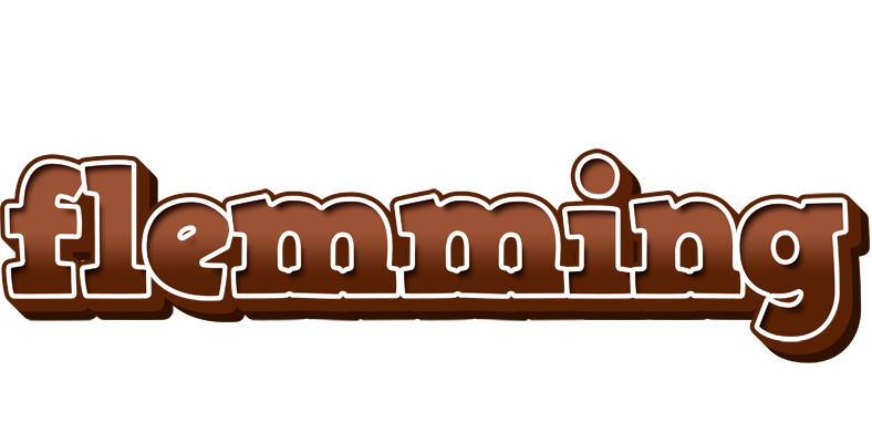 Flemming brownie logo