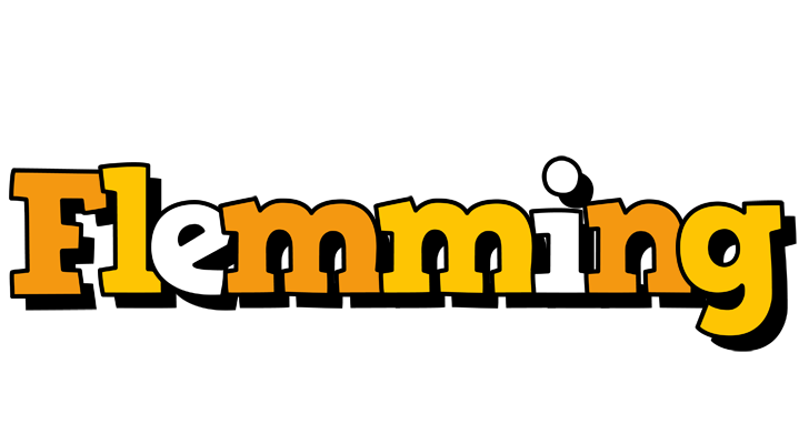 Flemming cartoon logo