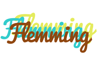 Flemming cupcake logo