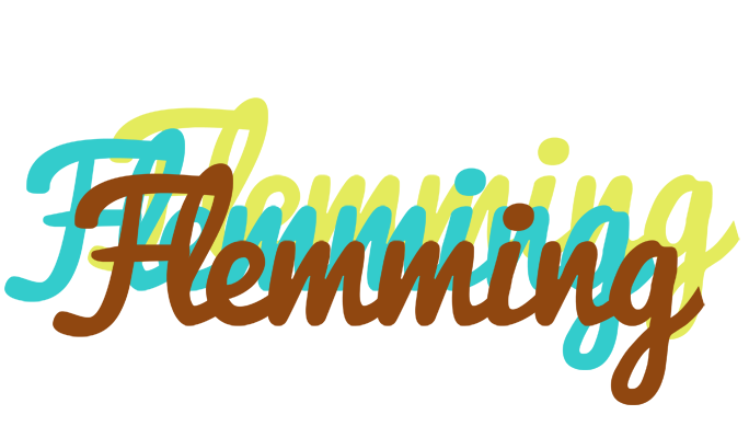 Flemming cupcake logo