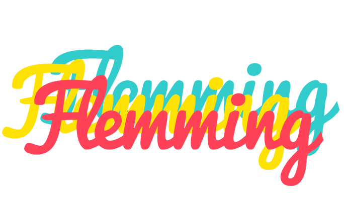Flemming disco logo
