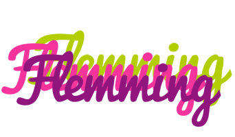 Flemming flowers logo