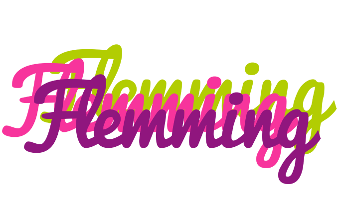 Flemming flowers logo