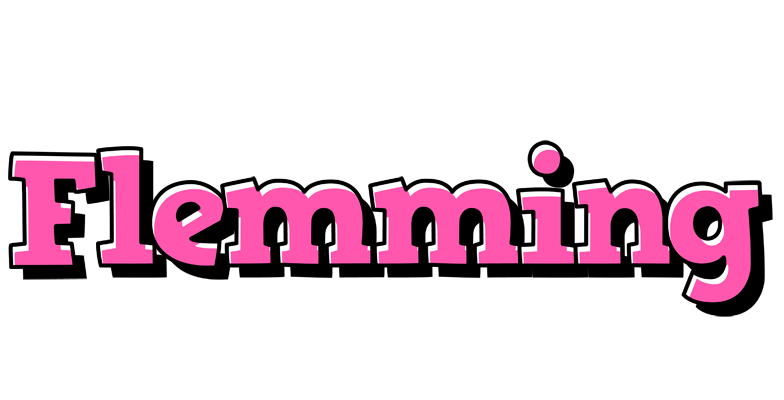 Flemming girlish logo