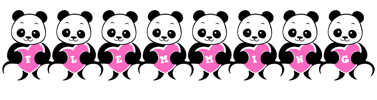 Flemming love-panda logo