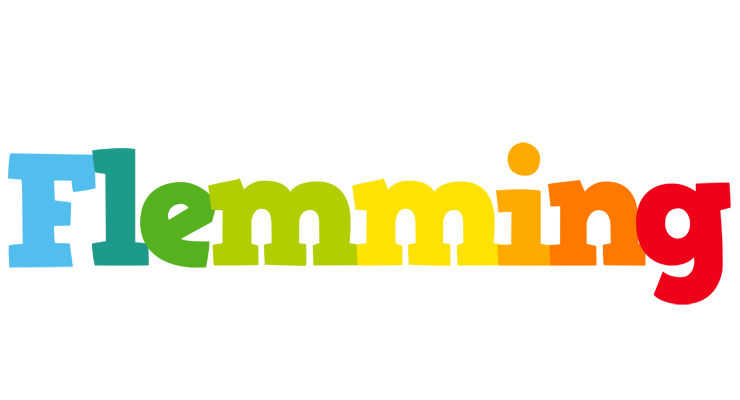 Flemming rainbows logo