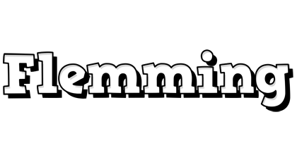 Flemming snowing logo