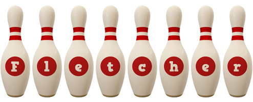 Fletcher bowling-pin logo
