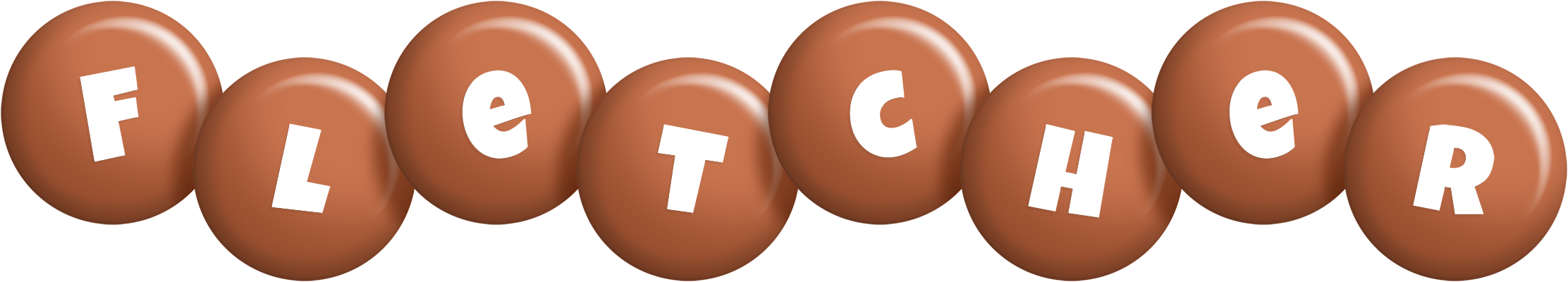 Fletcher candy-brown logo