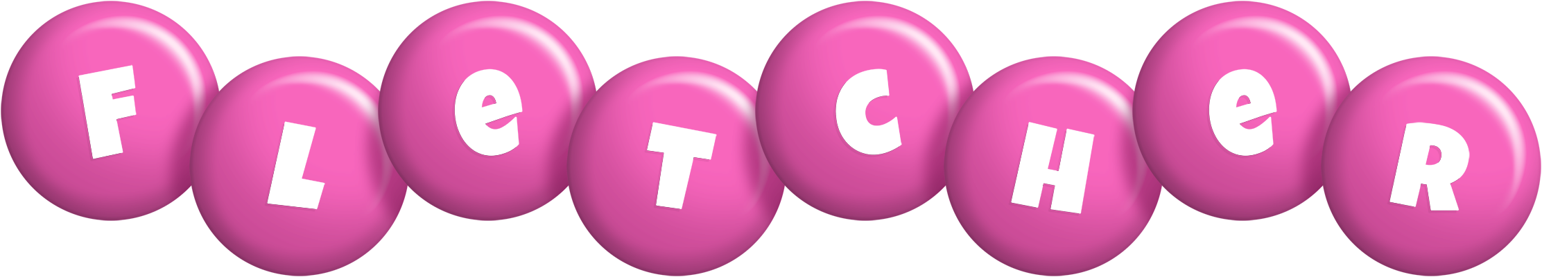 Fletcher candy-pink logo