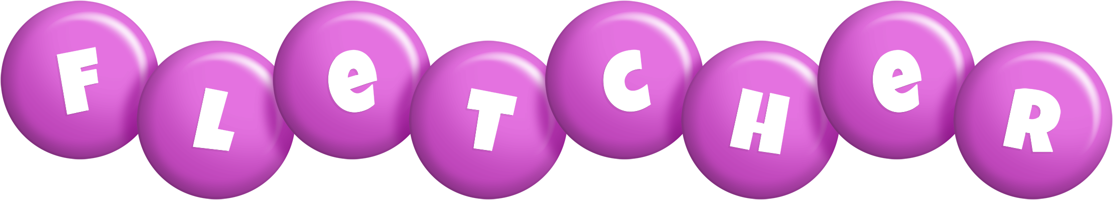 Fletcher candy-purple logo