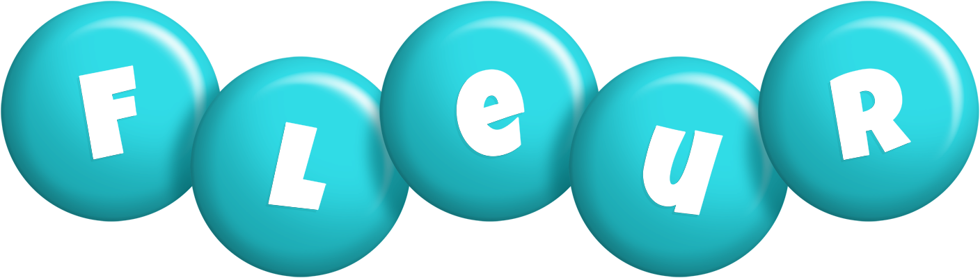 Fleur candy-azur logo