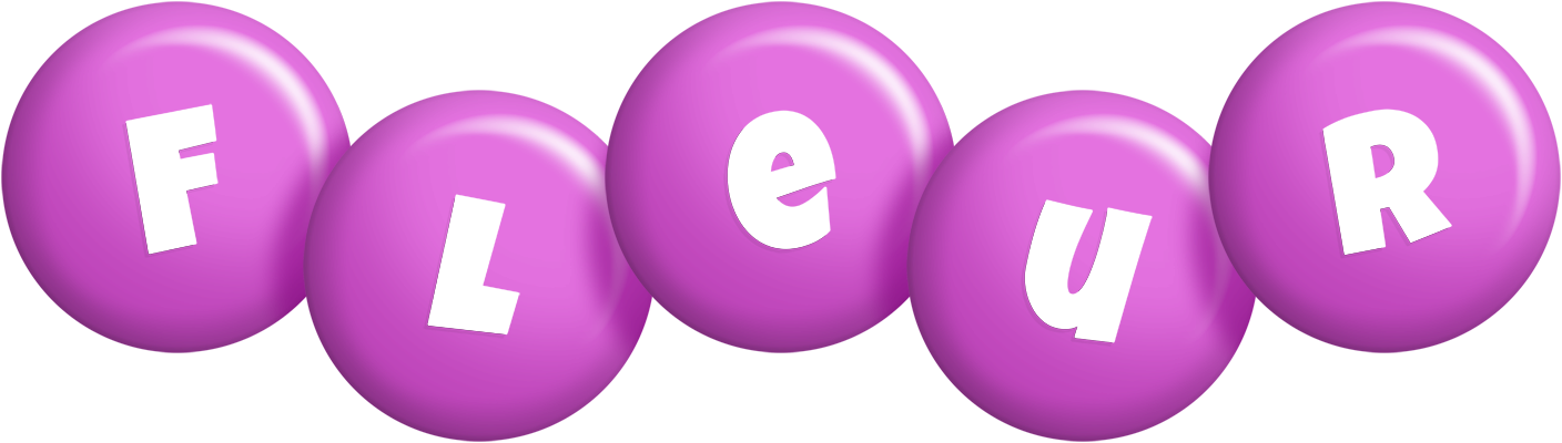 Fleur candy-purple logo