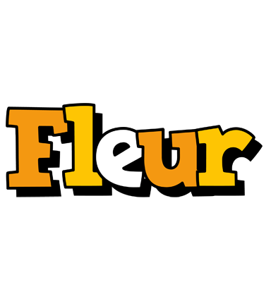 Fleur cartoon logo