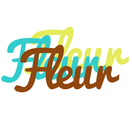 Fleur cupcake logo