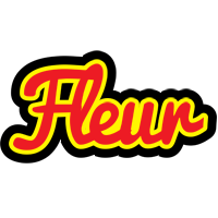 Fleur fireman logo