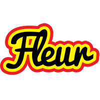 Fleur flaming logo