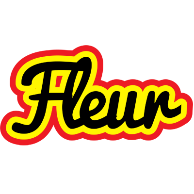 Fleur flaming logo