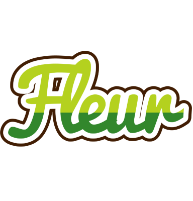 Fleur golfing logo