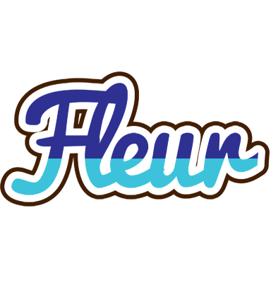 Fleur raining logo