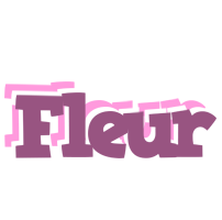 Fleur relaxing logo