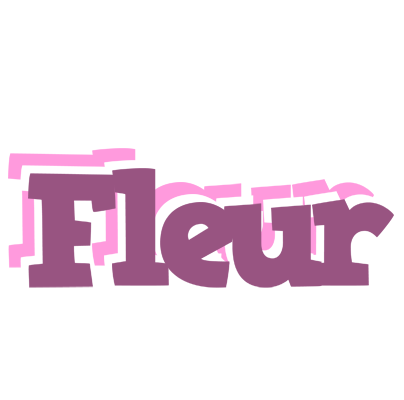 Fleur relaxing logo