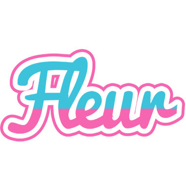 Fleur woman logo