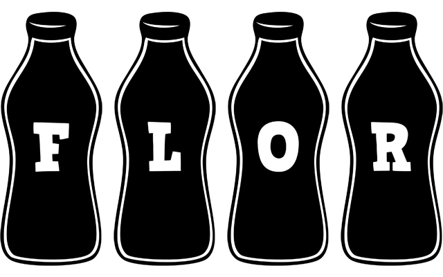 Flor bottle logo