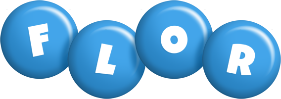 Flor candy-blue logo