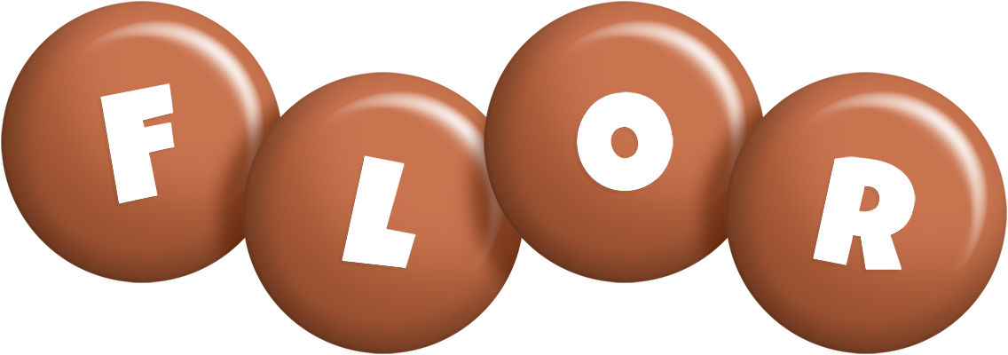 Flor candy-brown logo